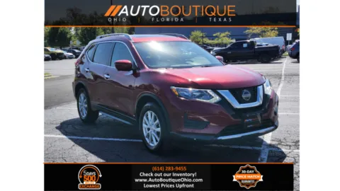 Red 2018 Nissan Rogue SV for sale in Columbus, OH