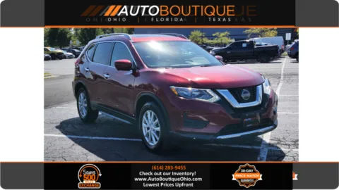Red 2018 Nissan Rogue SV for sale in Columbus, OH