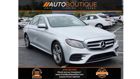 Silver 2017 Mercedes-Benz E-Class E 300 Luxury for sale in Columbus, OH