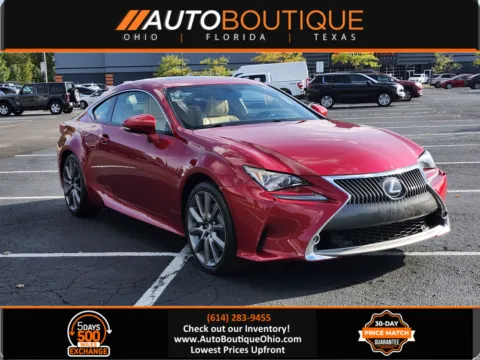 Red 2015 Lexus RC 350 for sale in Columbus, OH