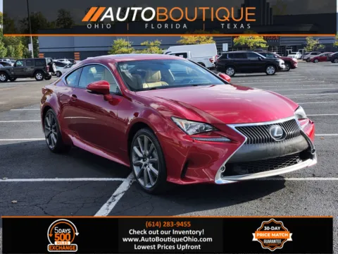Red 2015 Lexus RC 350 for sale in Columbus, OH