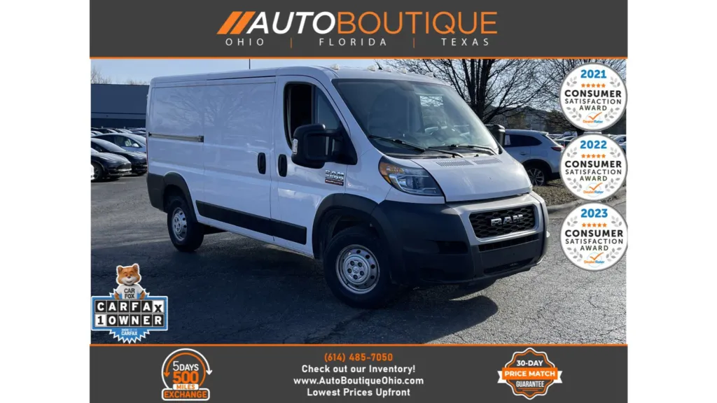 Used 2021 Ram ProMaster Cargo Van for sale in Columbus, OH at Auto