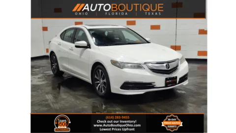 White 2015 Acura TLX for sale in Columbus, OH