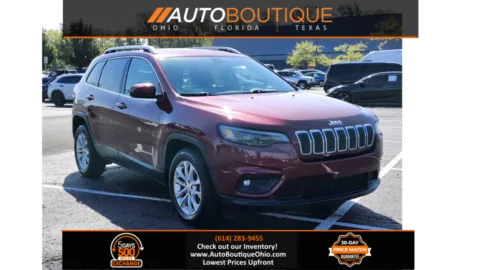 Red 2019 Jeep Cherokee Latitude for sale in Columbus, OH