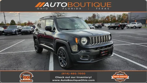 Black 2015 Jeep Renegade Latitude for sale in Columbus, OH