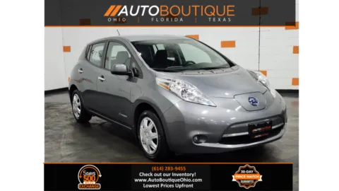 Gray 2015 Nissan LEAF S for sale in Columbus, OH