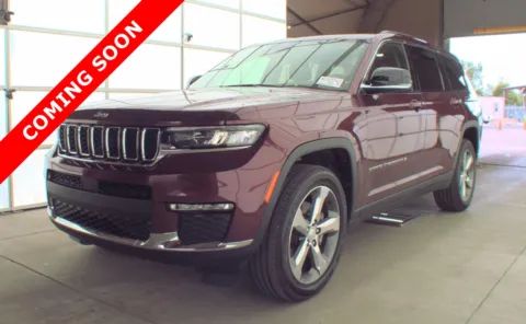Red 2021 Jeep Grand Cherokee L Limited for sale in Columbus, OH