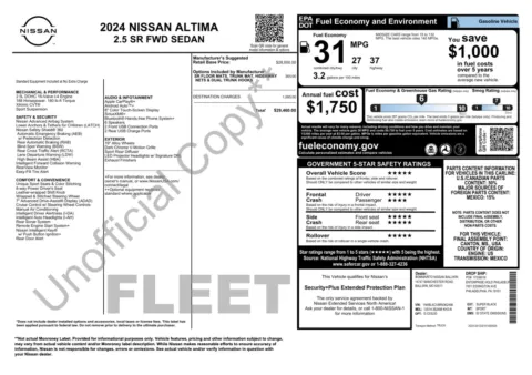Photos of 2024 Nissan Altima 2.5 SR for sale in Columbus, OH at Auto Boutique Ohio
