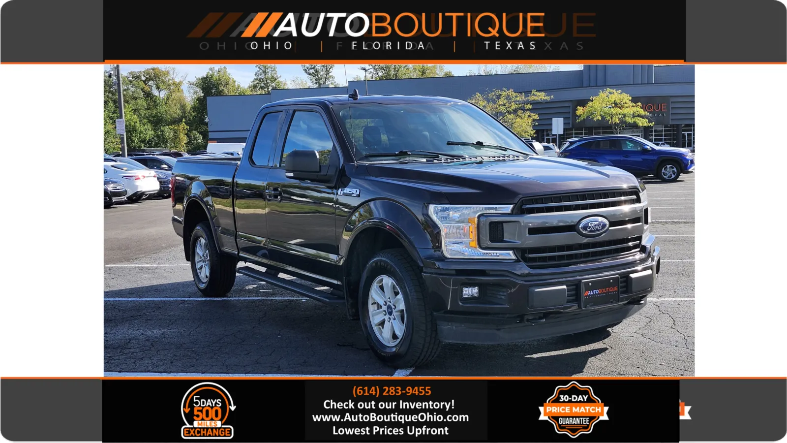 Red 2018 Ford F-150 XLT for sale in Columbus, OH