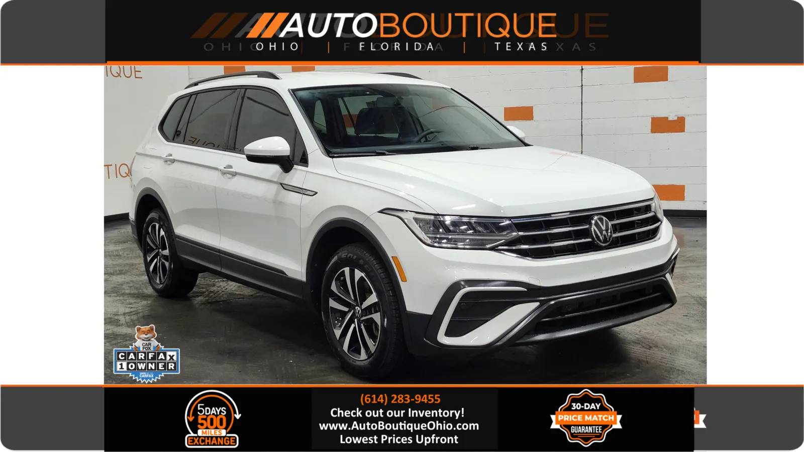 White 2022 Volkswagen Tiguan S for sale in Columbus, OH