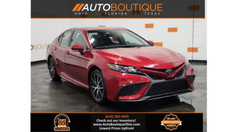 Red 2021 Toyota Camry SE for sale in Columbus, OH