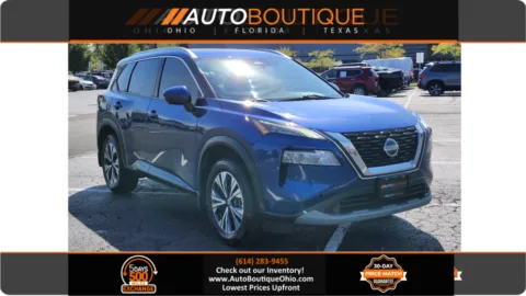 Blue 2021 Nissan Rogue SV for sale in Columbus, OH
