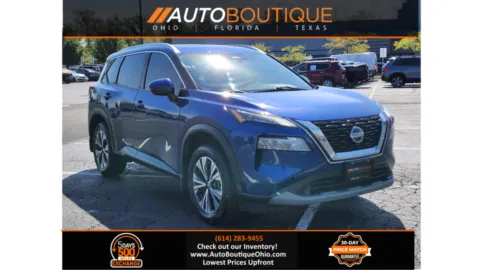 Blue 2021 Nissan Rogue SV for sale in Columbus, OH