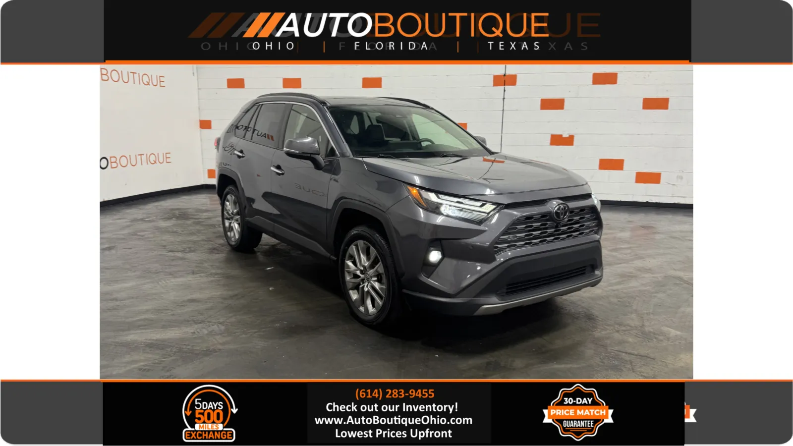 Gray 2023 Toyota RAV4 Limited for sale in Columbus, OH