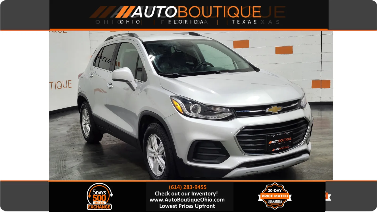 Silver 2020 Chevrolet Trax LT for sale in Columbus, OH