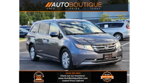 Gray 2014 Honda Odyssey EX-L for sale in Columbus, OH