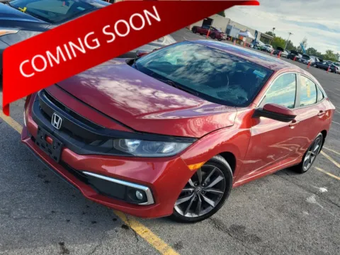 Red 2019 Honda Civic Sedan EX-L for sale in Columbus, OH