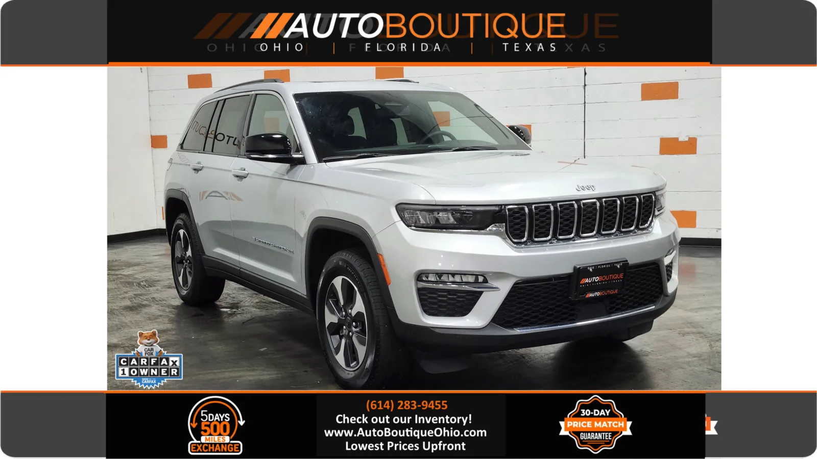 Silver 2024 Jeep Grand Cherokee 4xe for sale in Columbus, OH