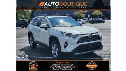 Silver 2020 Toyota RAV4 Hybrid Limited for sale in Columbus, OH