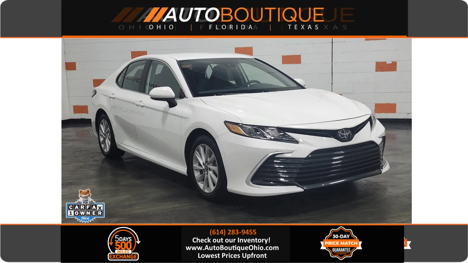 White 2024 Toyota Camry LE for sale in Columbus, OH