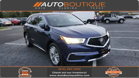 Black 2017 Acura MDX w/Technology Pkg for sale in Columbus, OH