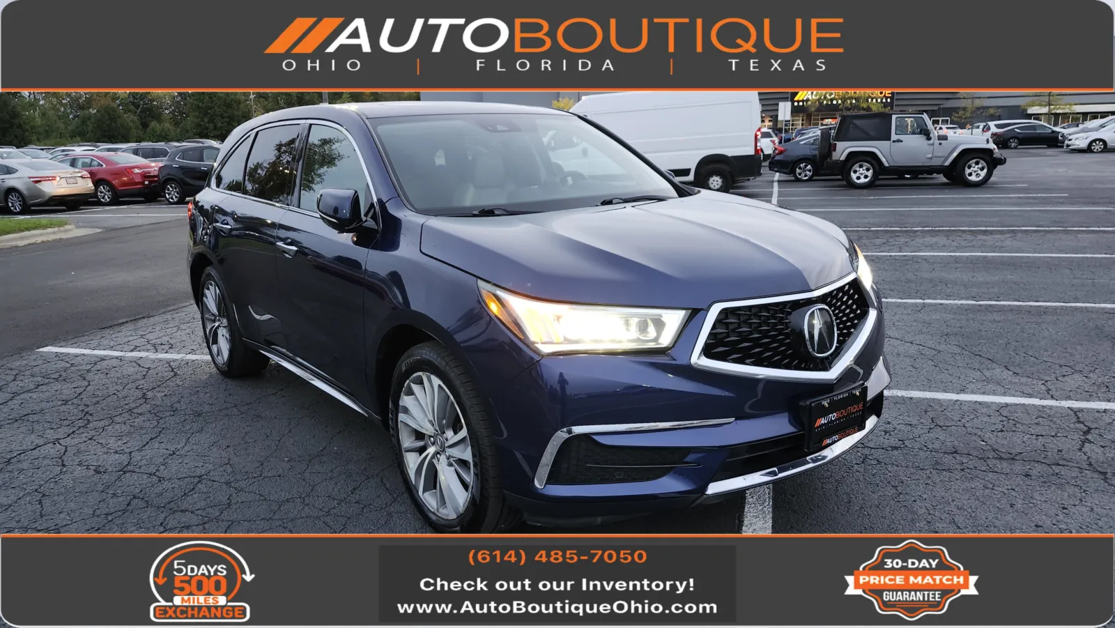 2017 Acura MDX Technology Package