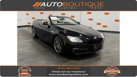 Black 2014 BMW 6 Series 650i xDrive for sale in Columbus, OH