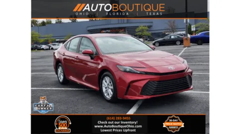 Red 2025 Toyota Camry LE for sale in Columbus, OH