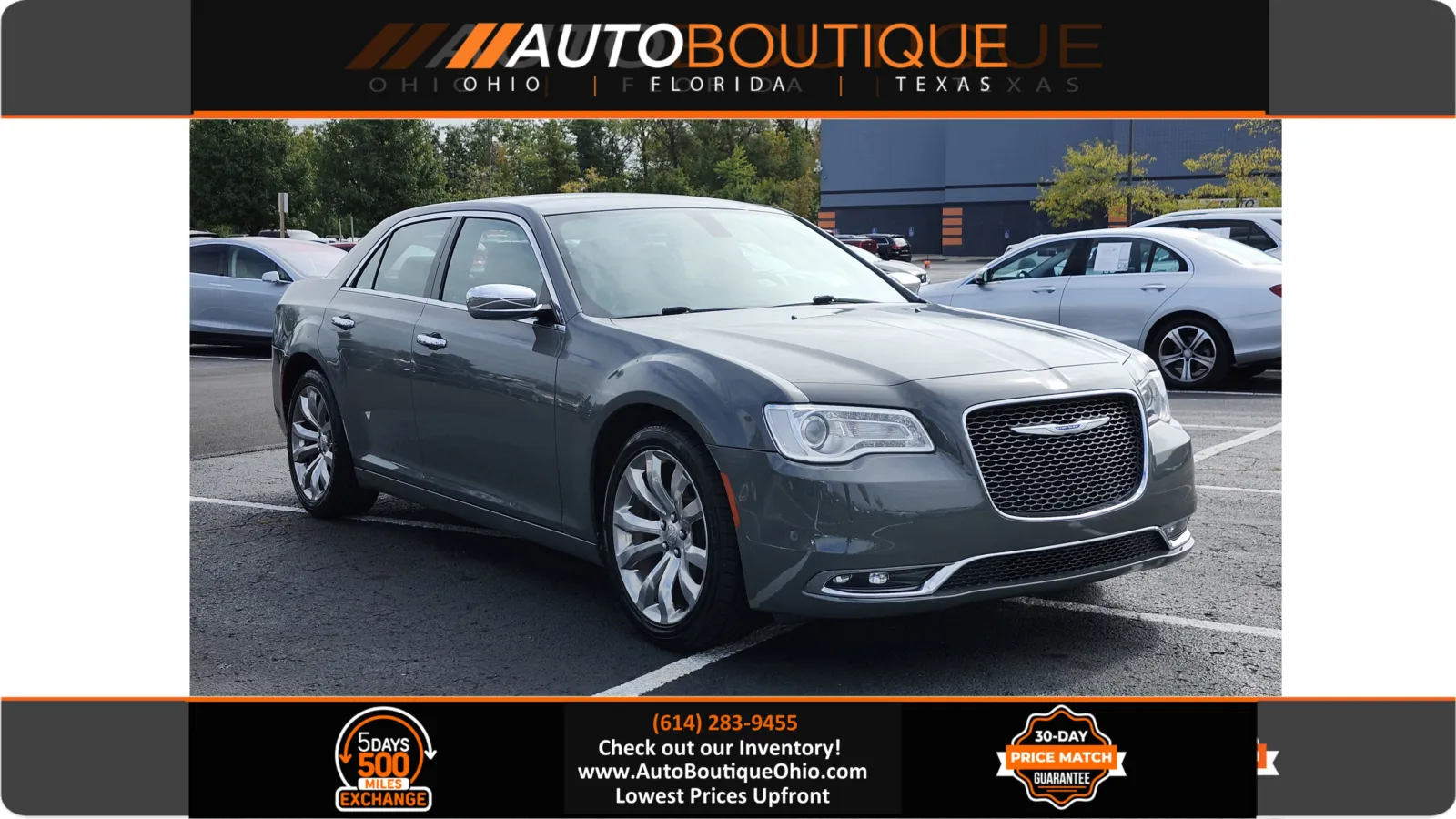 Gray 2018 Chrysler 300 Limited for sale in Columbus, OH