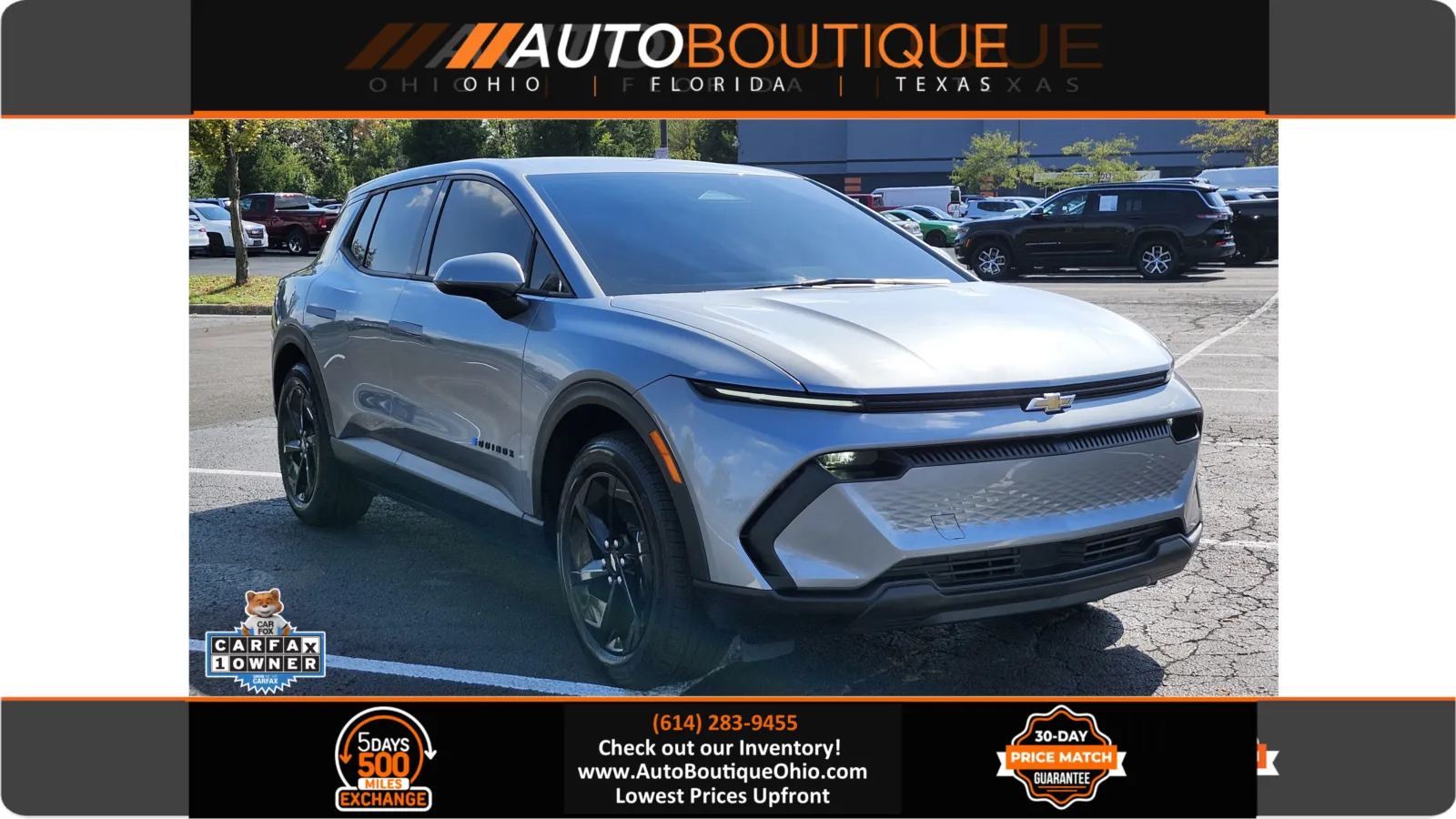 Gray 2025 Chevrolet Equinox EV LT1 w/PCY for sale in Columbus, OH