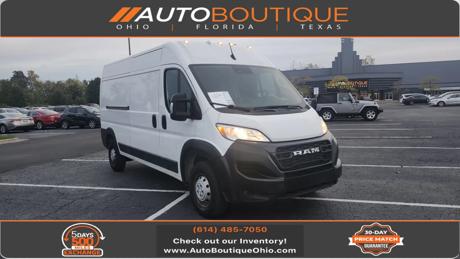 Cargo Vans For Sale Columbus Ohio