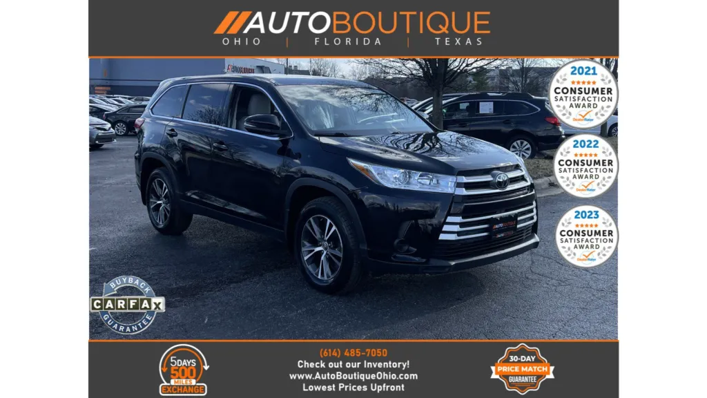 2019 Toyota Highlander LE for sale in Columbus, OH