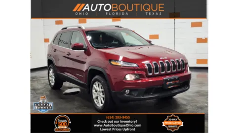 Red 2016 Jeep Cherokee Latitude for sale in Columbus, OH