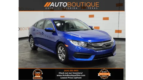 Blue 2017 Honda Civic Sedan LX for sale in Columbus, OH