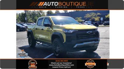 Yellow 2023 Chevrolet Colorado 4WD Trail Boss for sale in Columbus, OH
