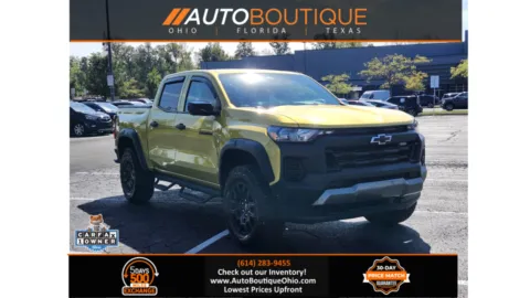 Yellow 2023 Chevrolet Colorado 4WD Trail Boss for sale in Columbus, OH