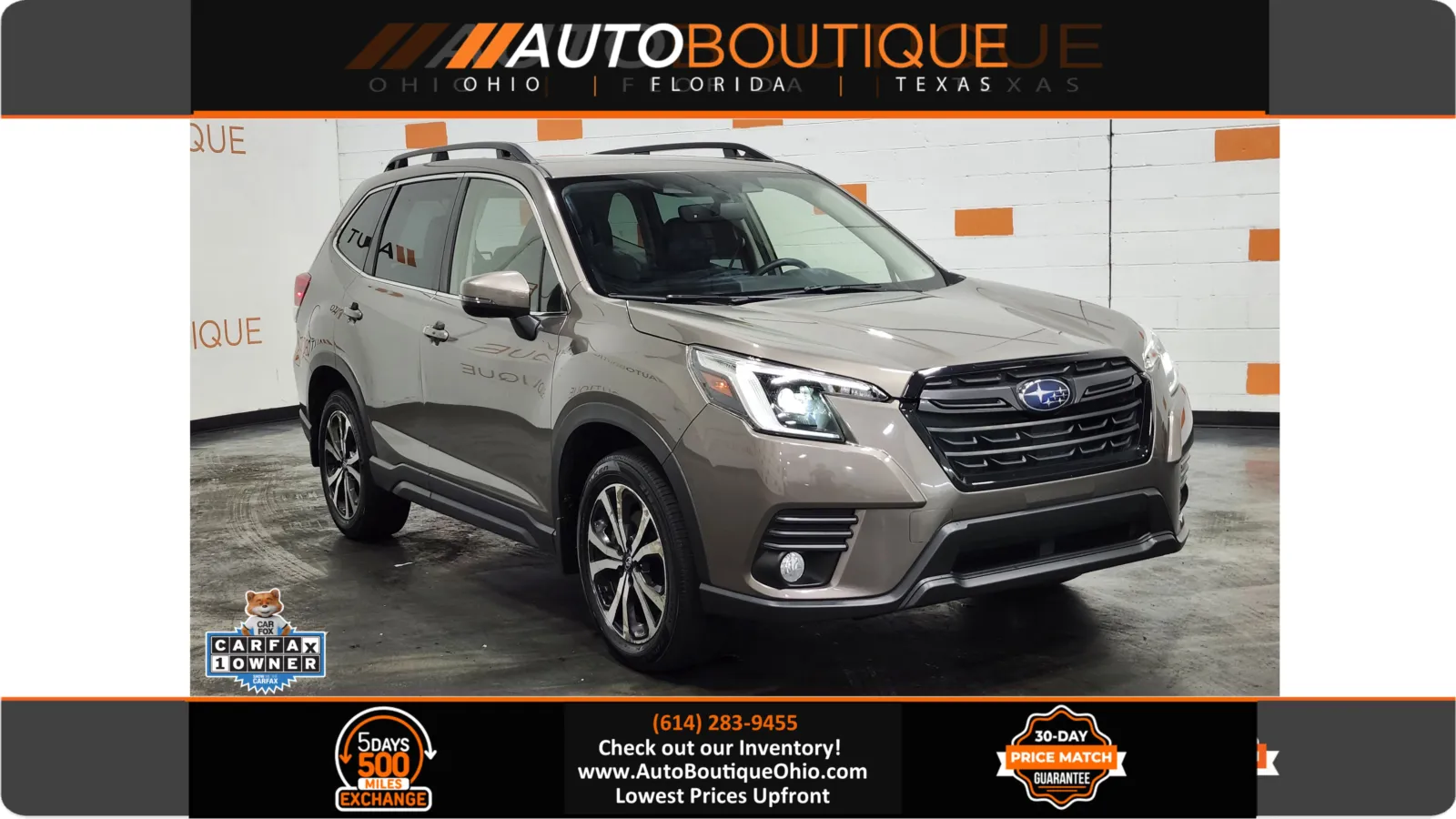 Brown 2023 Subaru Forester Limited for sale in Columbus, OH