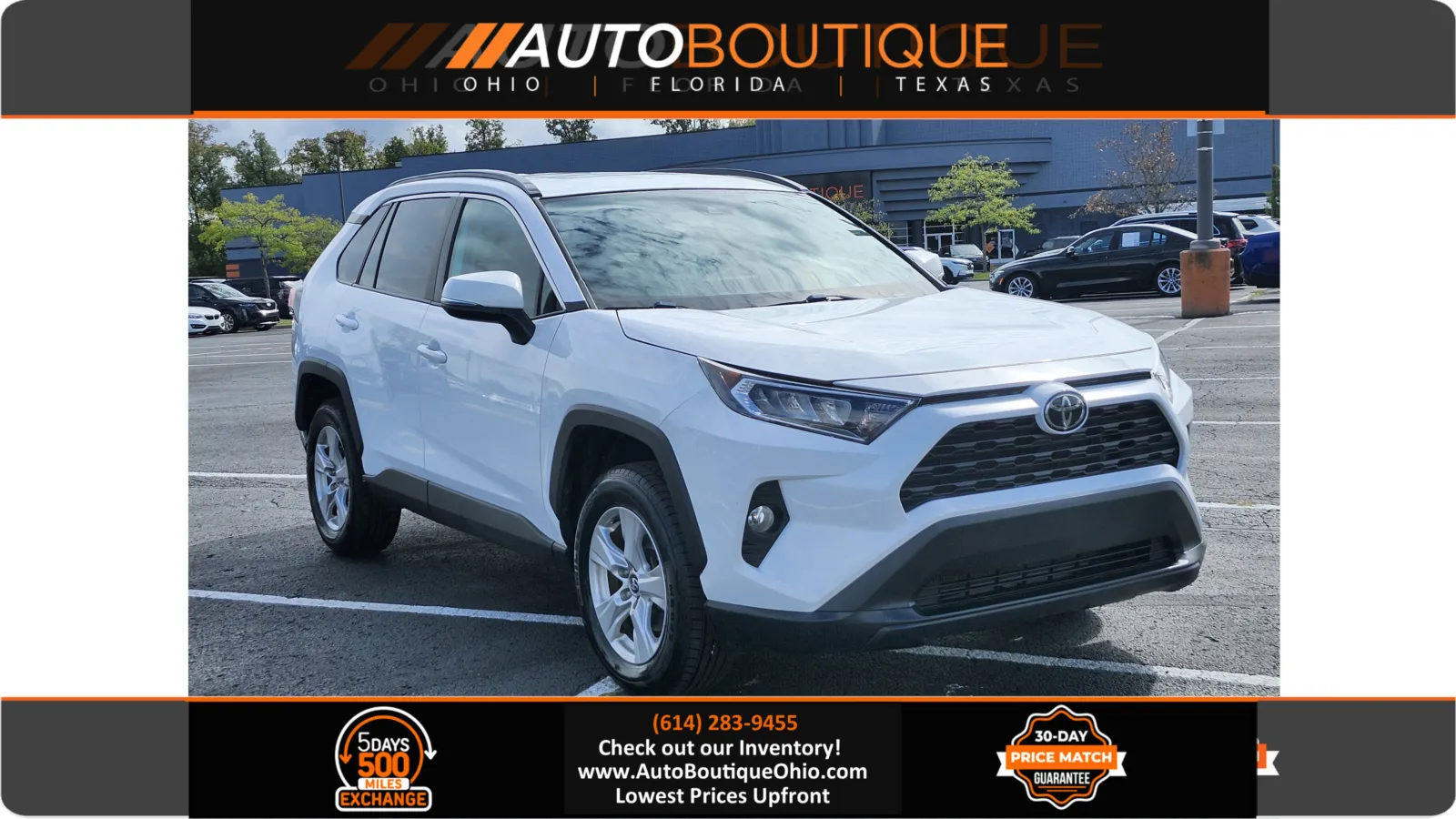 Silver 2020 Toyota RAV4 XLE for sale in Columbus, OH