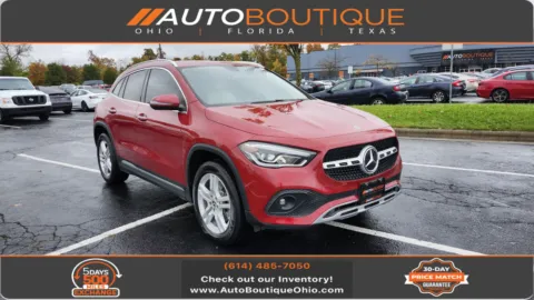 Red 2021 Mercedes-Benz GLA 250 for sale in Columbus, OH