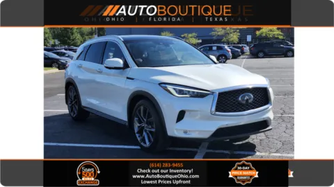 White 2019 INFINITI QX50 ESSENTIAL for sale in Columbus, OH