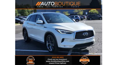 White 2019 INFINITI QX50 ESSENTIAL for sale in Columbus, OH