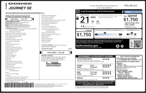 Photos of 2017 Dodge Journey SE for sale in Columbus, OH at Auto Boutique Ohio