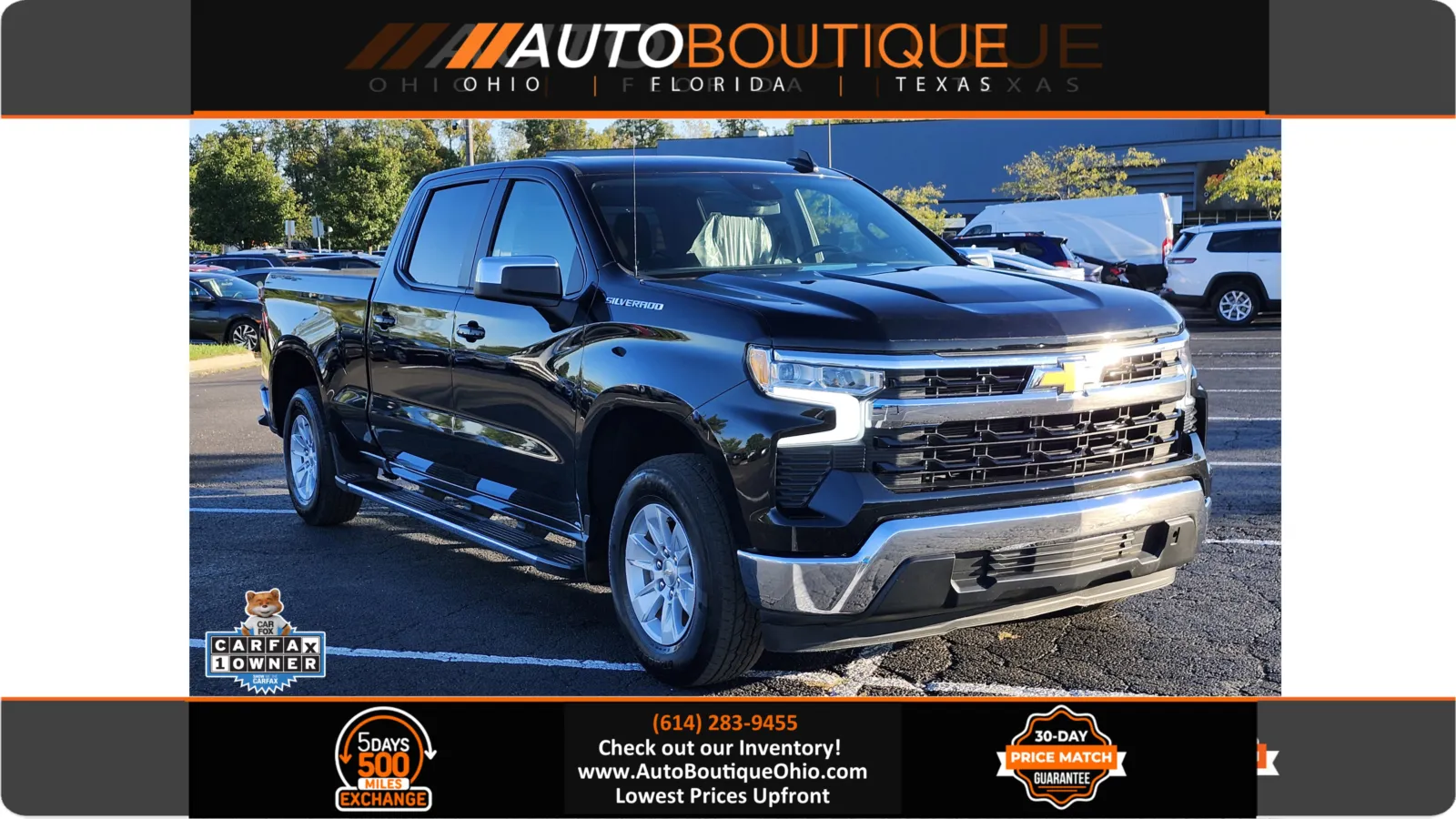 Black 2024 Chevrolet Silverado 1500 LT for sale in Columbus, OH