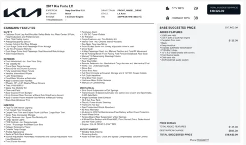 More photos of 2017 Kia Forte LX at Auto Boutique Ohio, OH