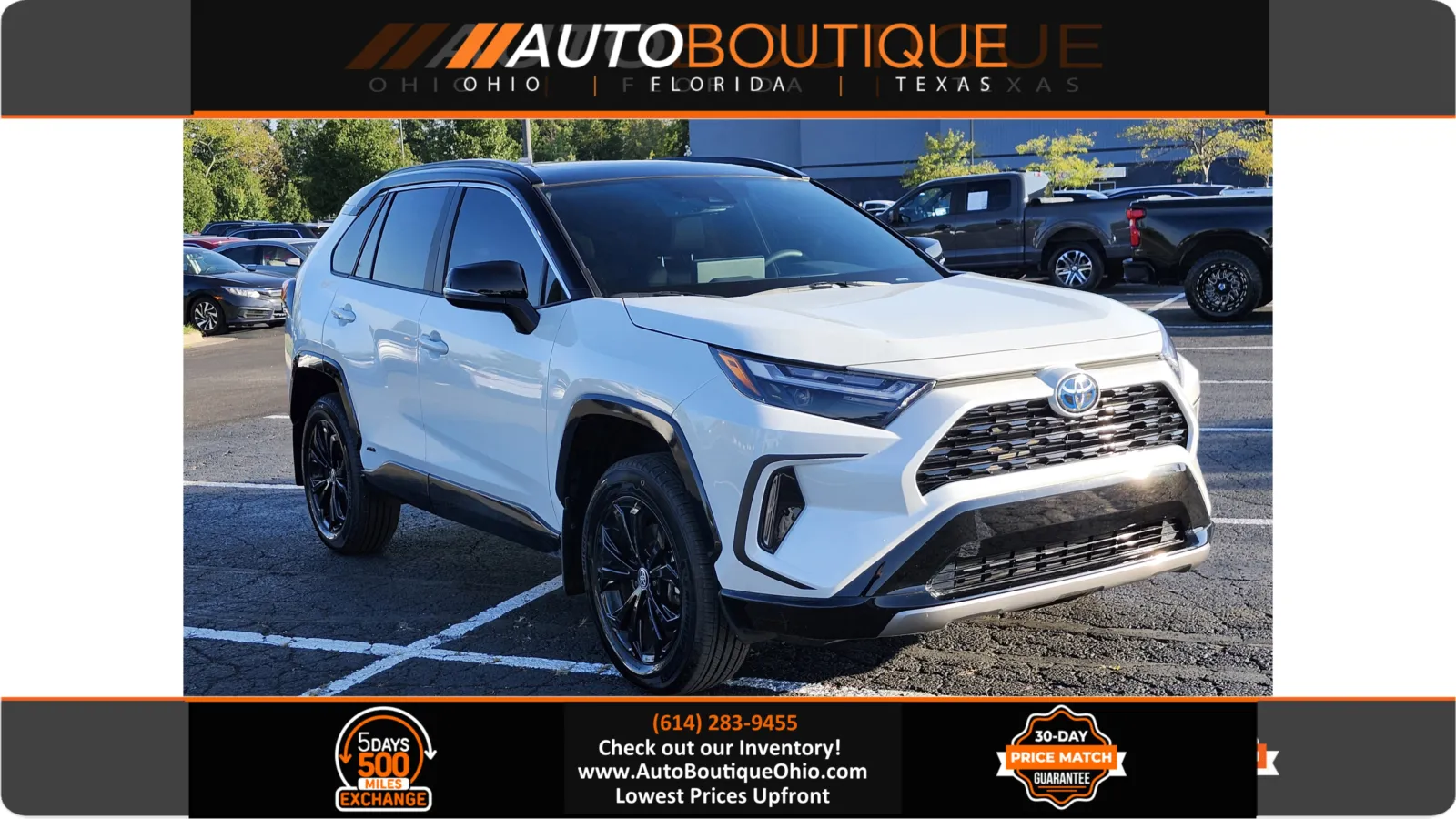 White 2024 Toyota RAV4 Hybrid XSE for sale in Columbus, OH