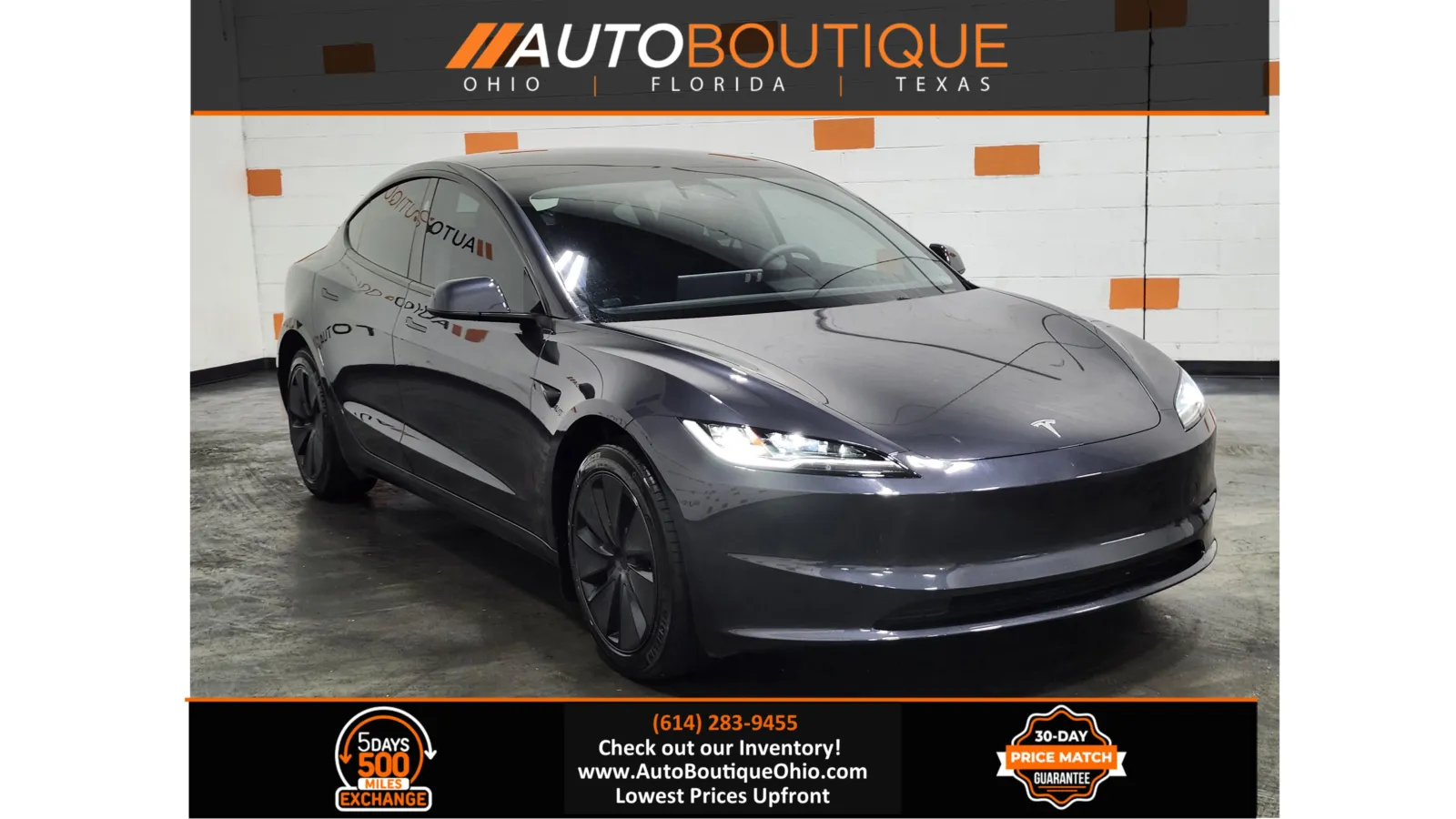 Gray 2025 Tesla Model 3 Long Range for sale in Columbus, OH