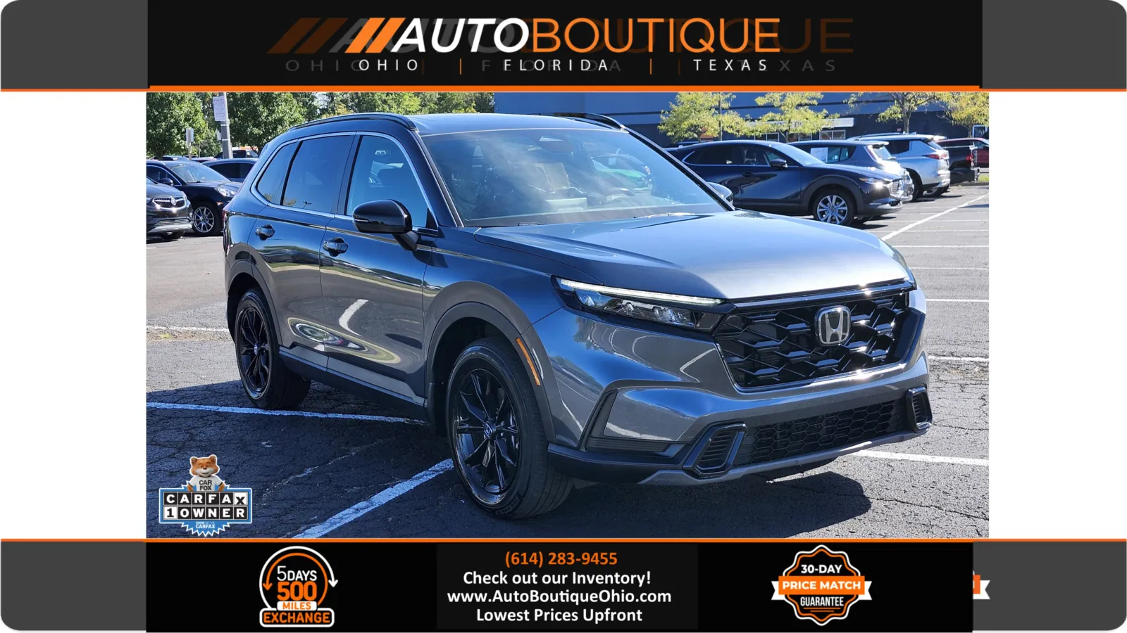 Gray 2023 Honda CR-V Hybrid Sport for sale in Columbus, OH