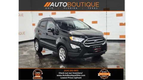 Black 2020 Ford EcoSport SE for sale in Columbus, OH