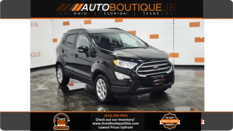 Black 2020 Ford EcoSport SE for sale in Columbus, OH