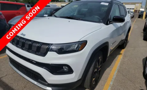 White 2022 Jeep Compass Limited for sale in Columbus, OH